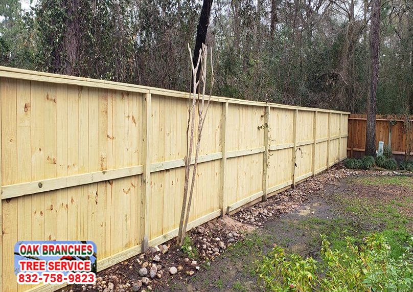 Oak Branches Tree Service LLC. || Fence Installation